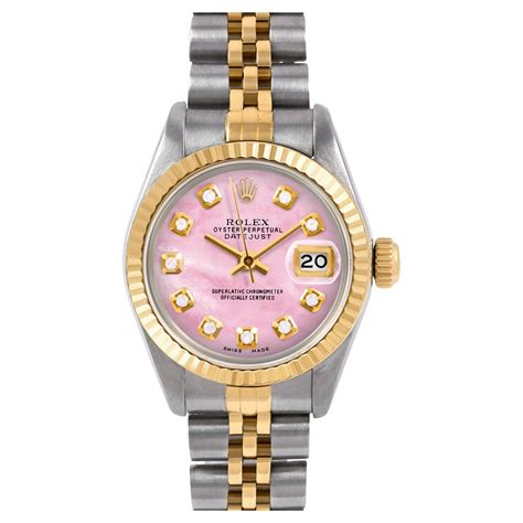 rolex ladies datejust mother of pearl diamond dial|rolex datejust price chart.